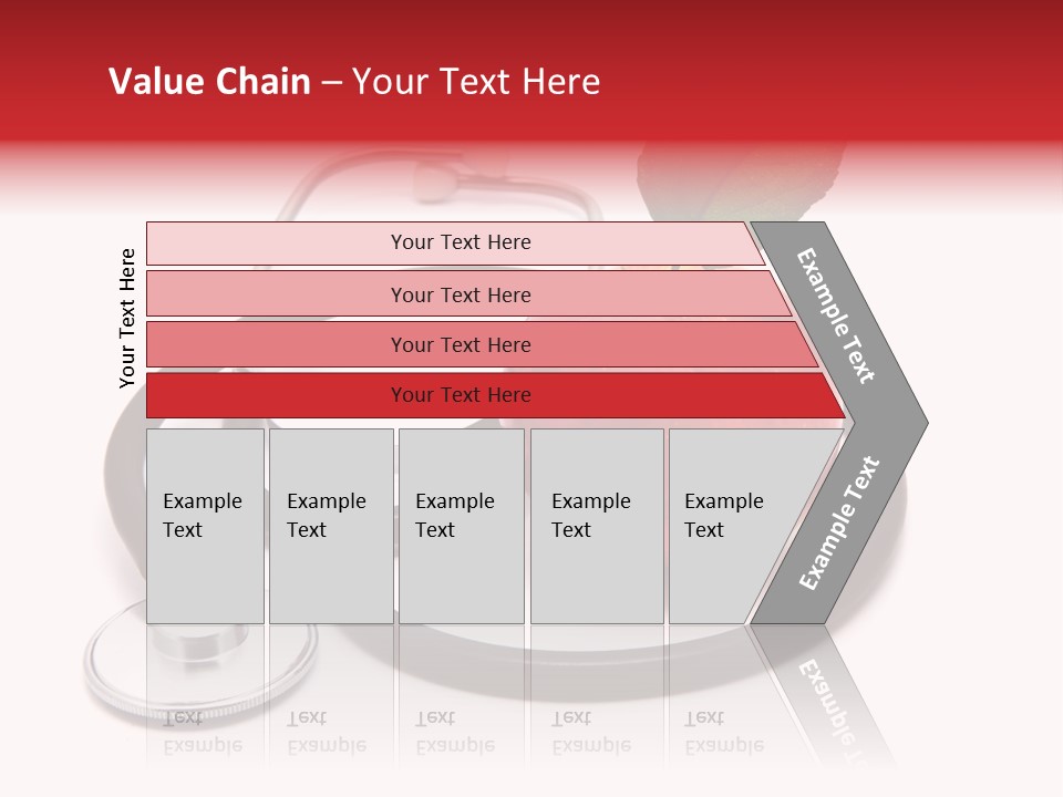 Isolated Cardiology Hear PowerPoint Template