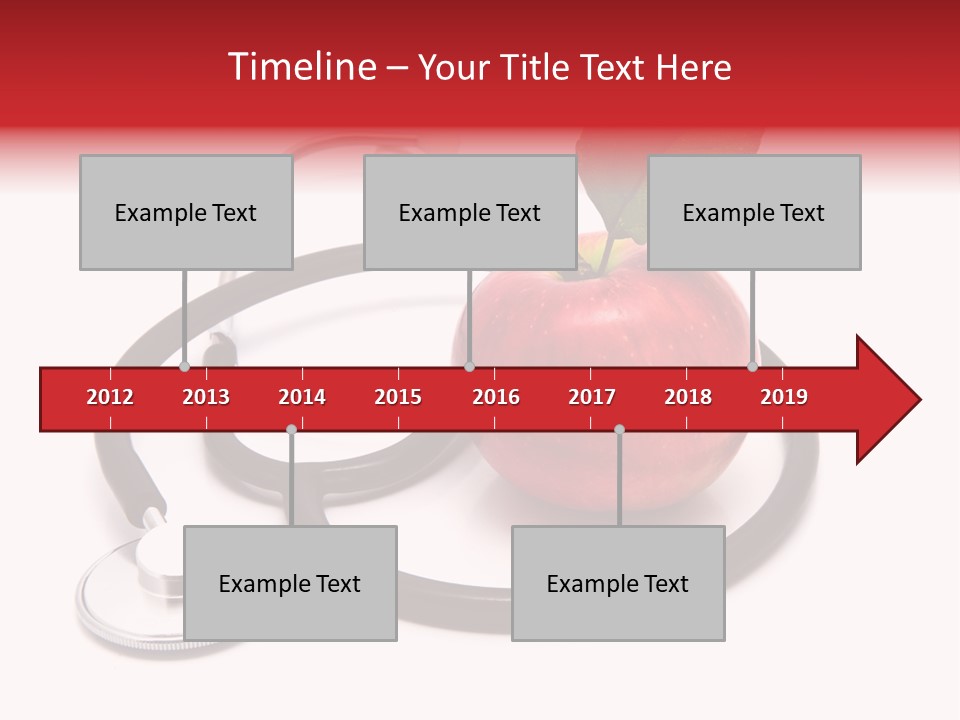 Isolated Cardiology Hear PowerPoint Template