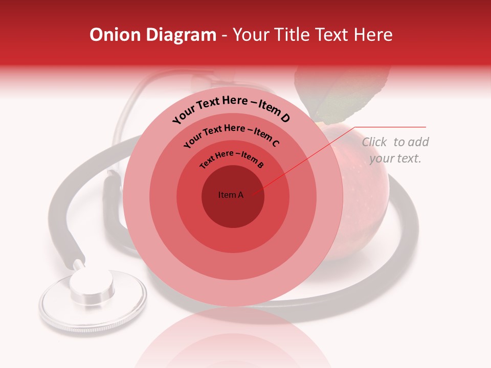 Isolated Cardiology Hear PowerPoint Template