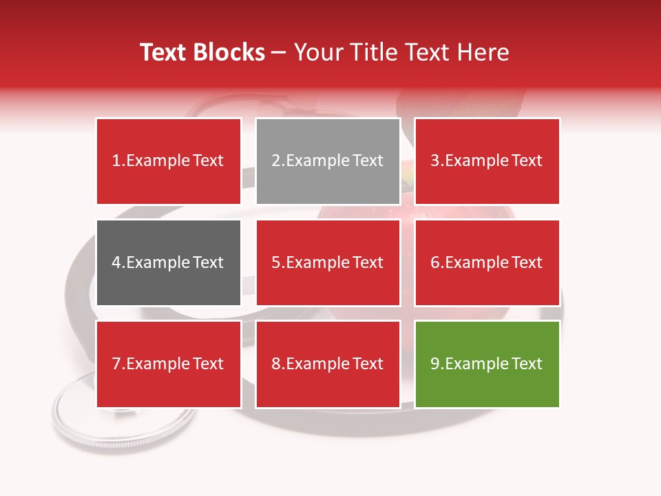 Isolated Cardiology Hear PowerPoint Template