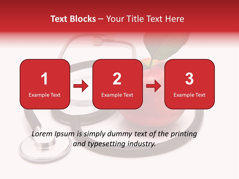 Isolated Cardiology Hear PowerPoint Template
