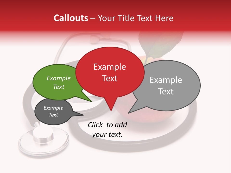 Isolated Cardiology Hear PowerPoint Template