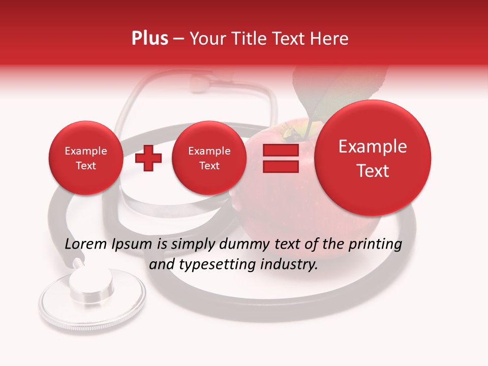 Isolated Cardiology Hear PowerPoint Template