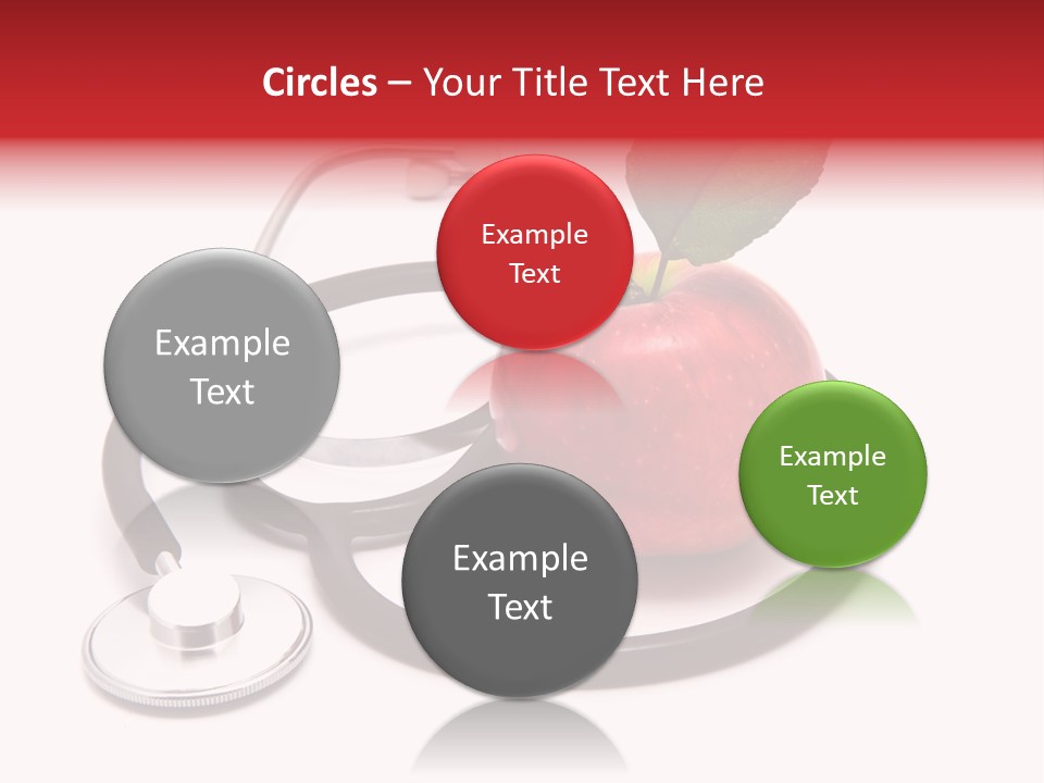 Isolated Cardiology Hear PowerPoint Template