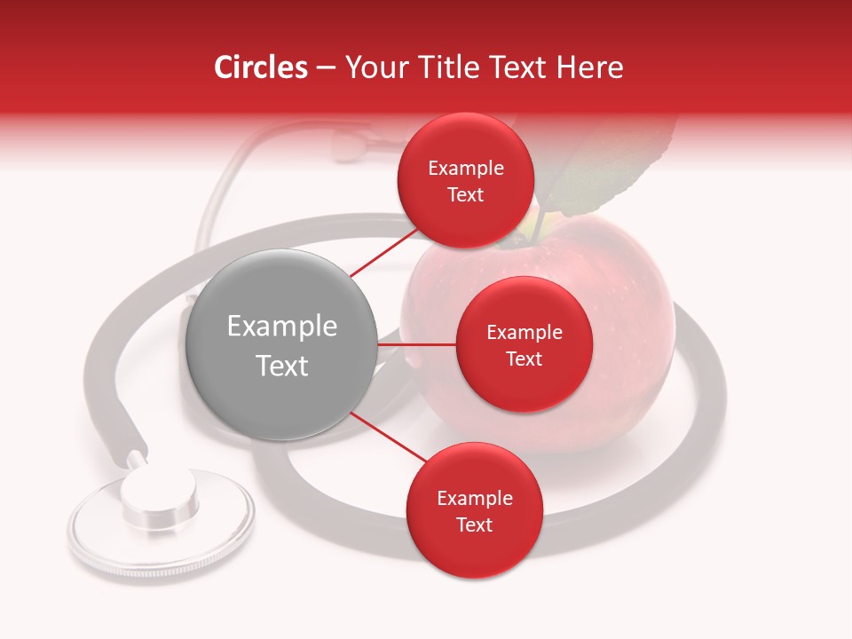 Isolated Cardiology Hear PowerPoint Template
