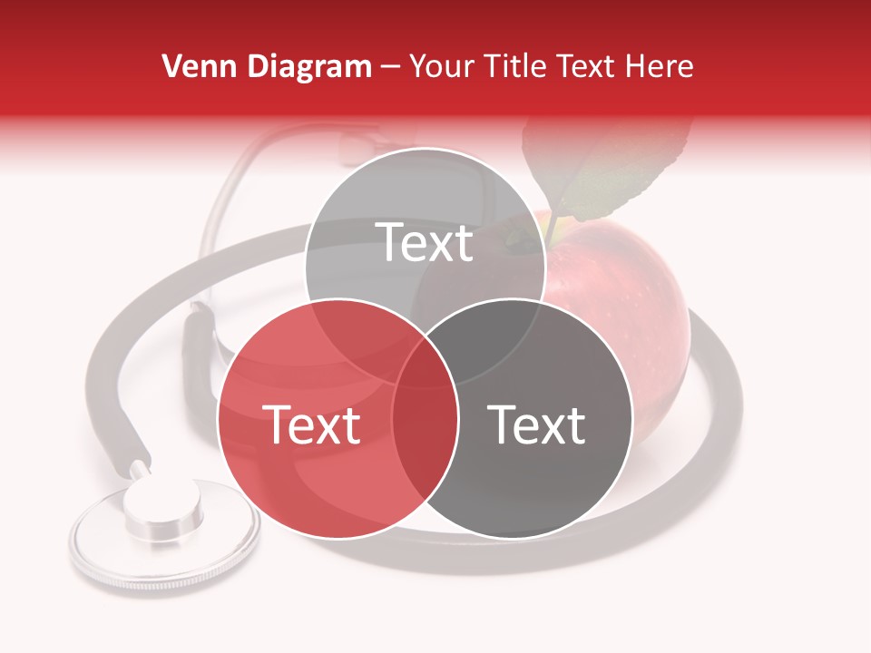 Isolated Cardiology Hear PowerPoint Template