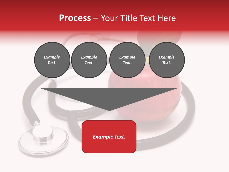 Isolated Cardiology Hear PowerPoint Template