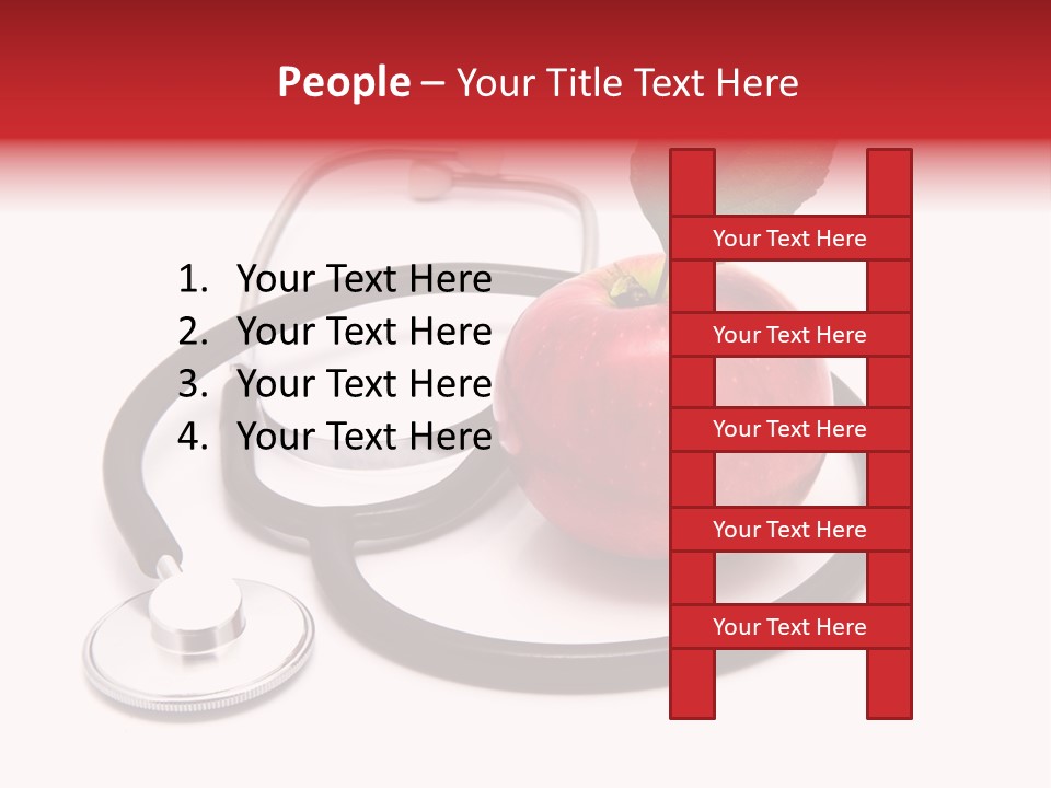 Isolated Cardiology Hear PowerPoint Template