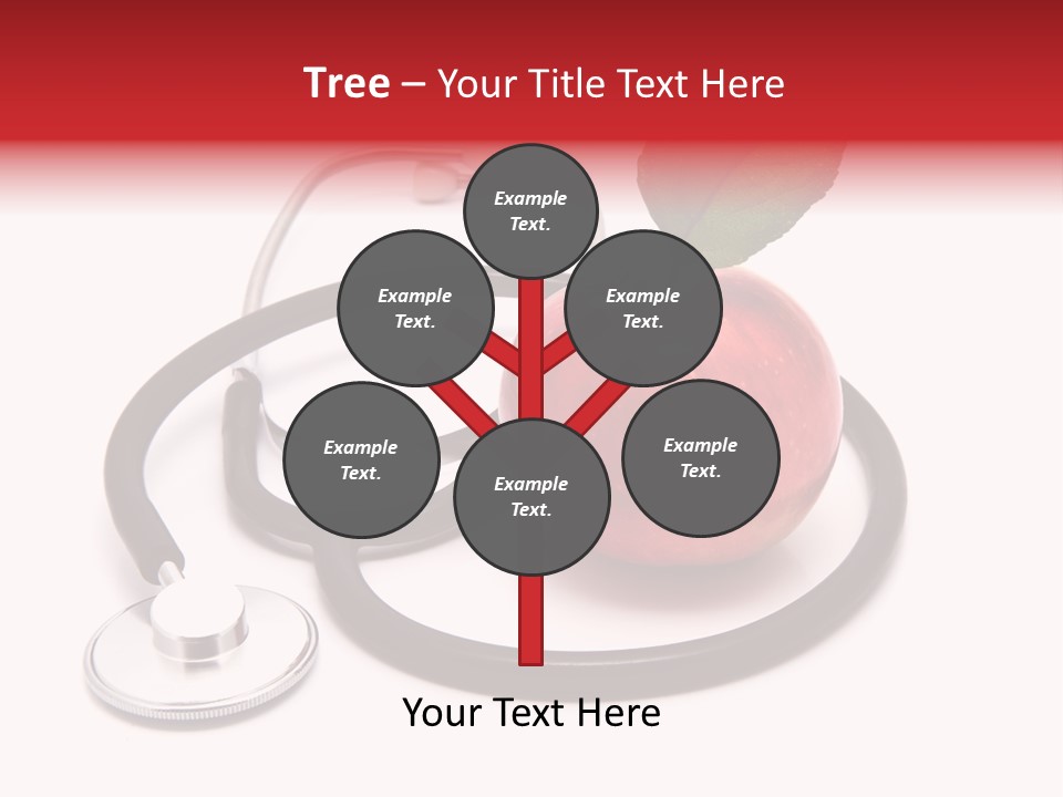 Isolated Cardiology Hear PowerPoint Template