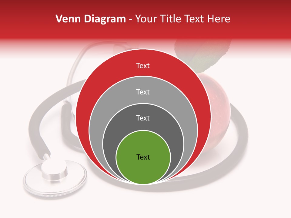 Isolated Cardiology Hear PowerPoint Template