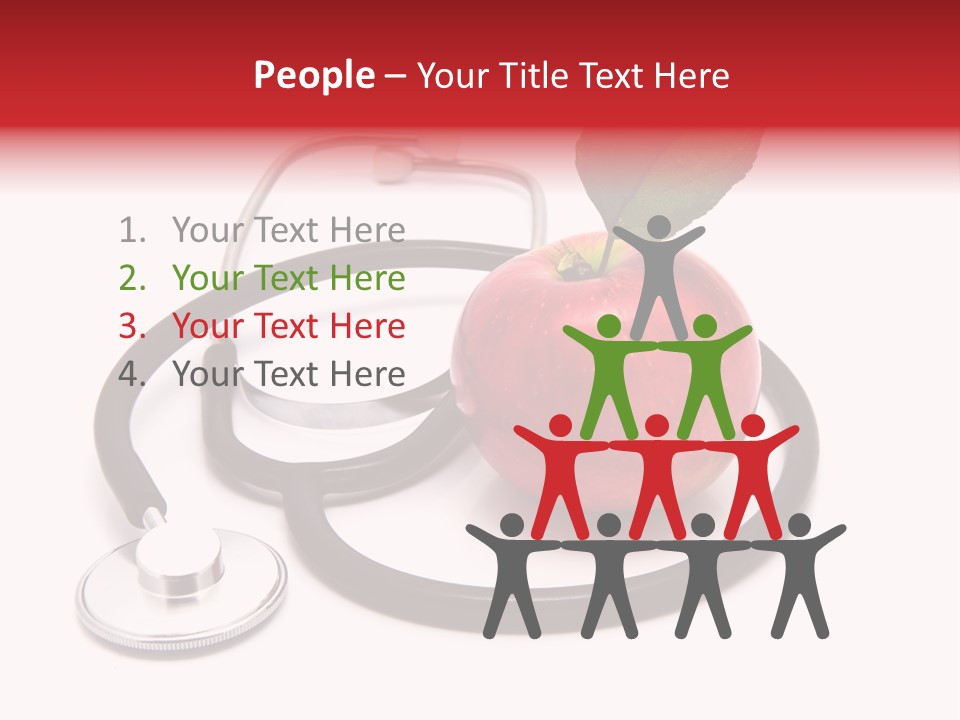 Isolated Cardiology Hear PowerPoint Template