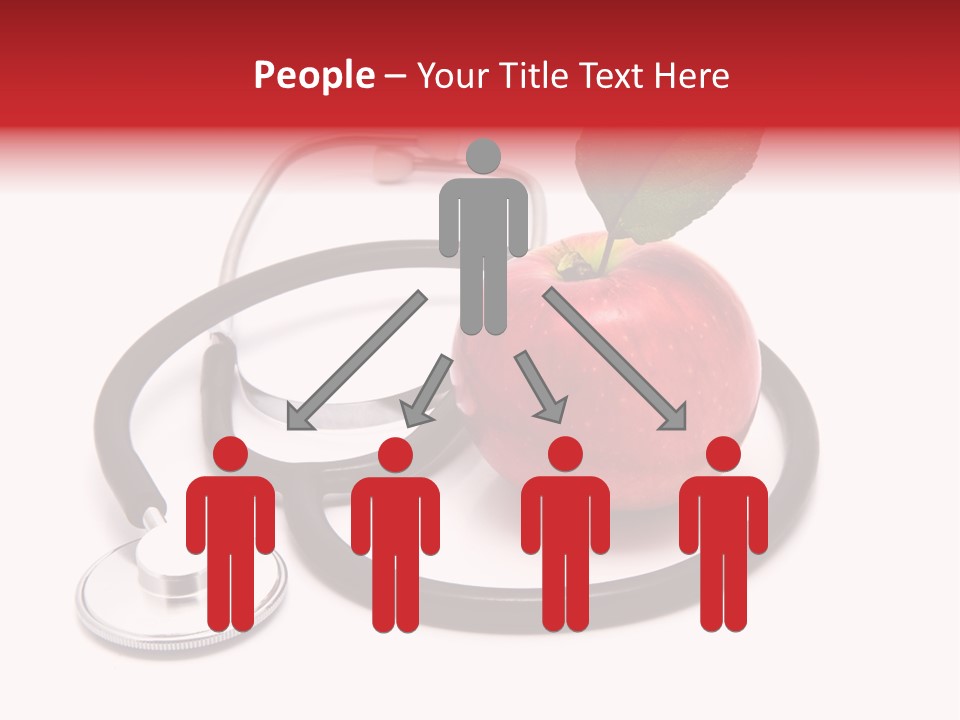 Isolated Cardiology Hear PowerPoint Template