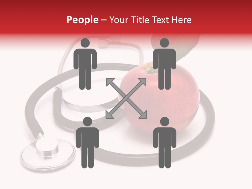 Isolated Cardiology Hear PowerPoint Template