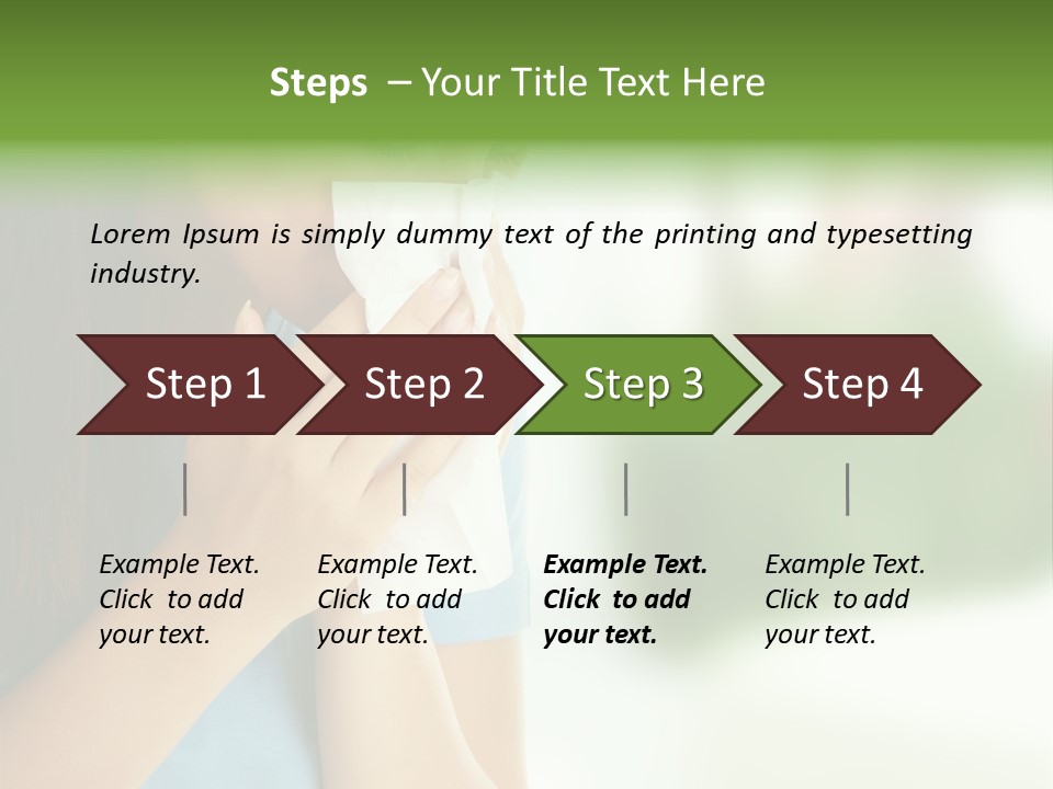 Vaccine Teenager Medical PowerPoint Template