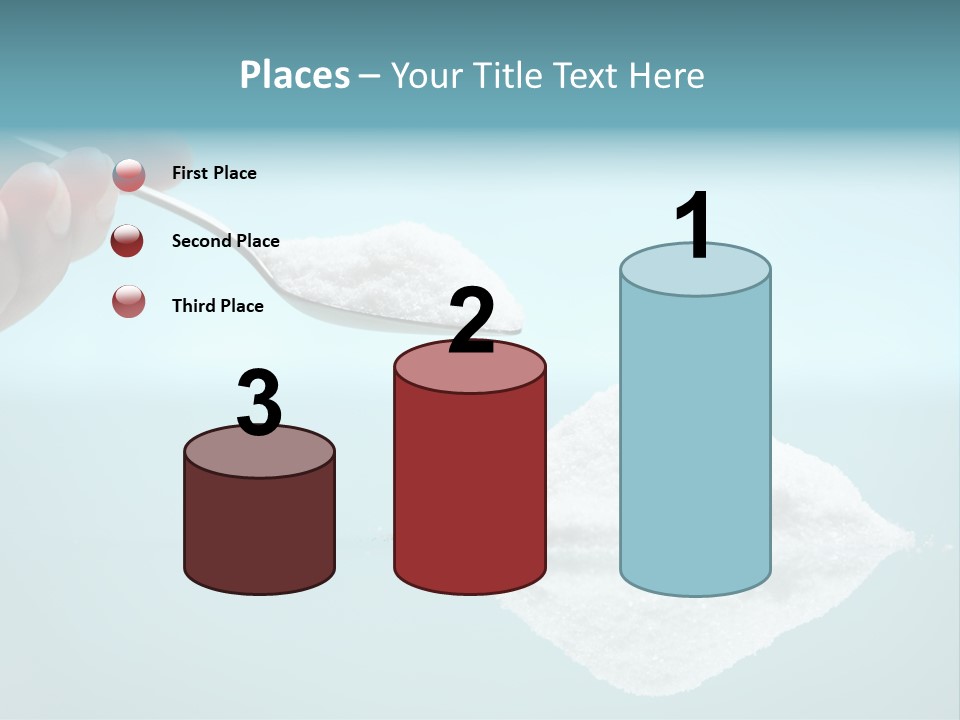 White Cooking Heap PowerPoint Template