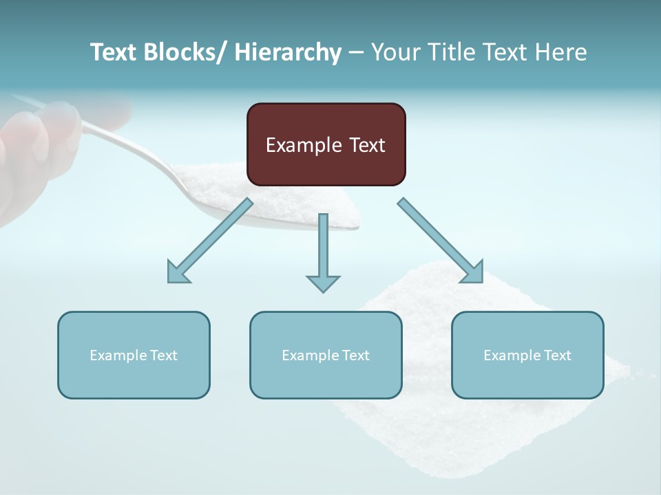 White Cooking Heap PowerPoint Template