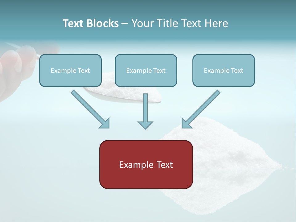 White Cooking Heap PowerPoint Template