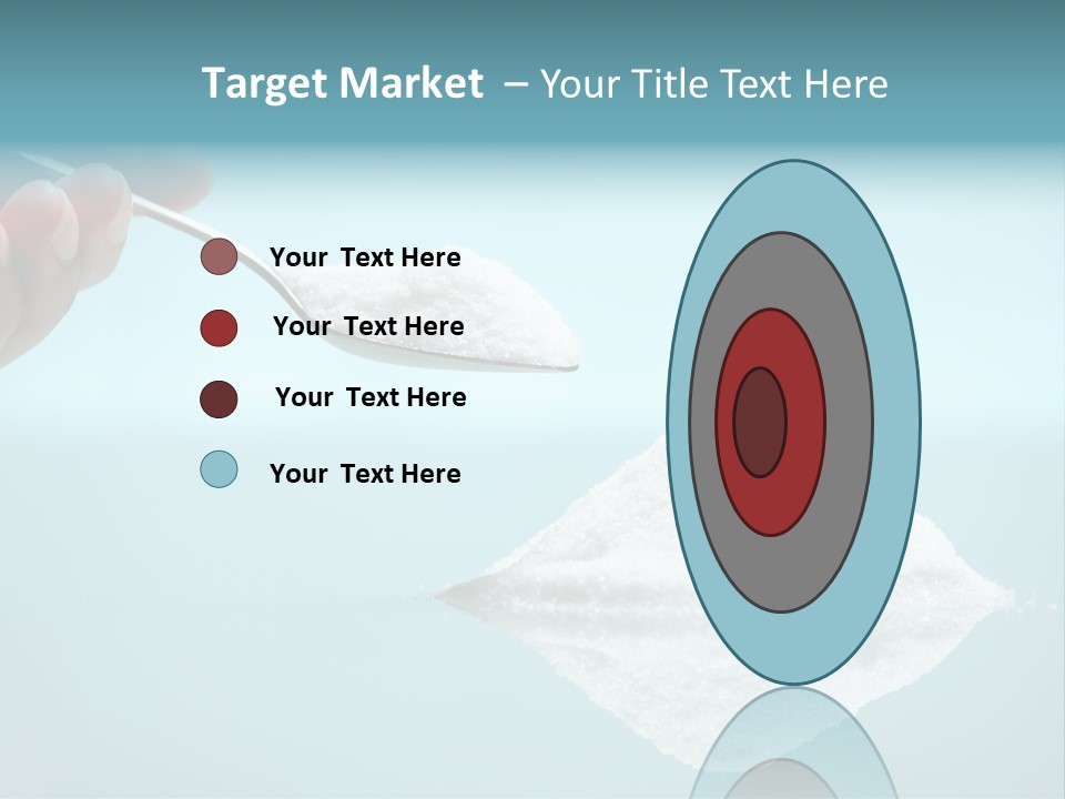 White Cooking Heap PowerPoint Template