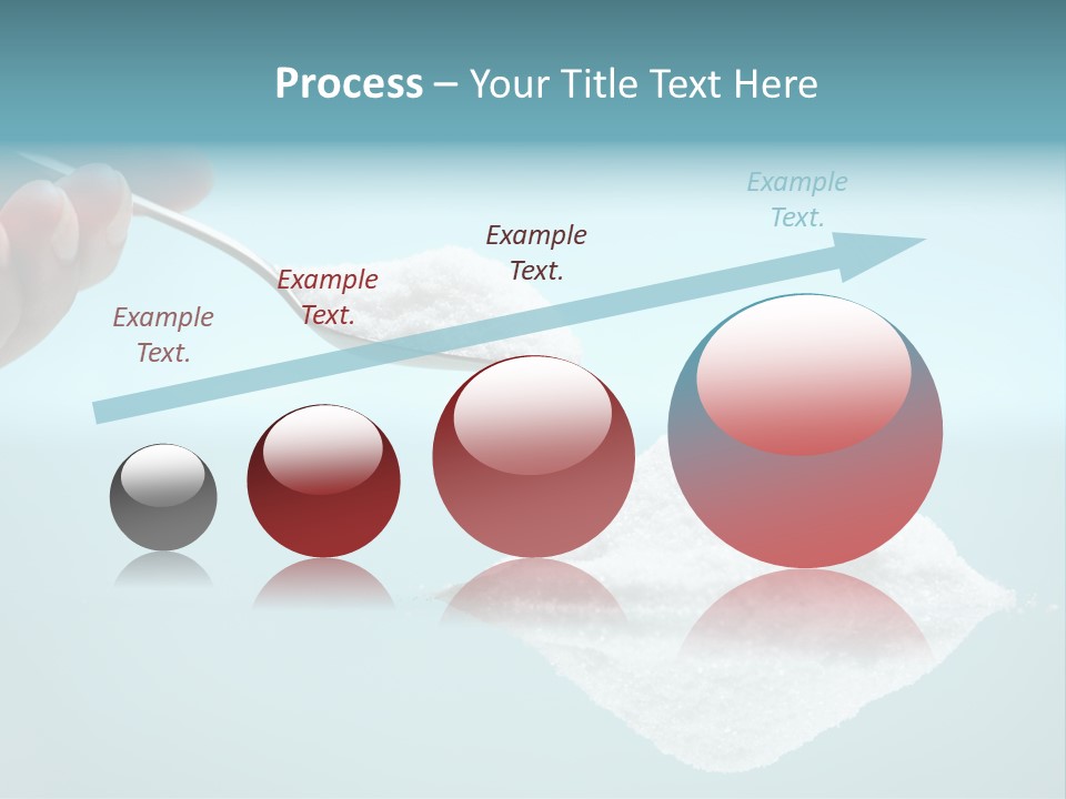 White Cooking Heap PowerPoint Template