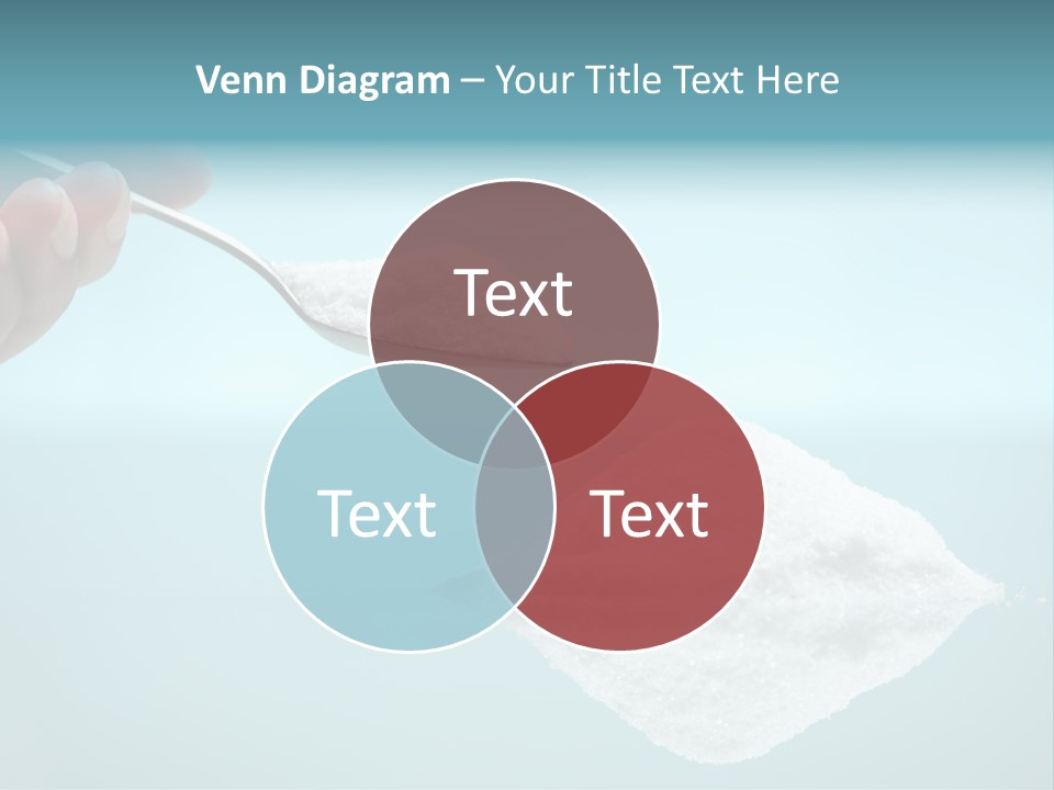 White Cooking Heap PowerPoint Template