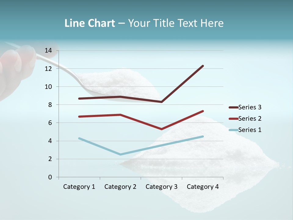 White Cooking Heap PowerPoint Template