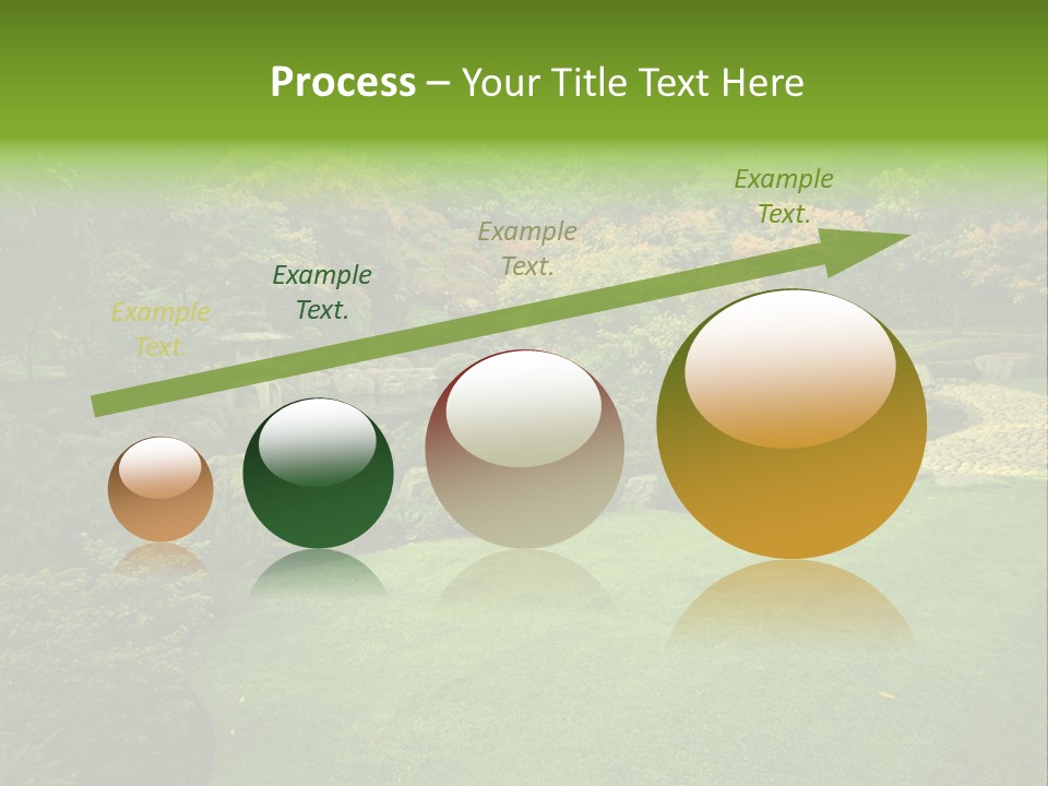 Park Bridge Bush PowerPoint Template