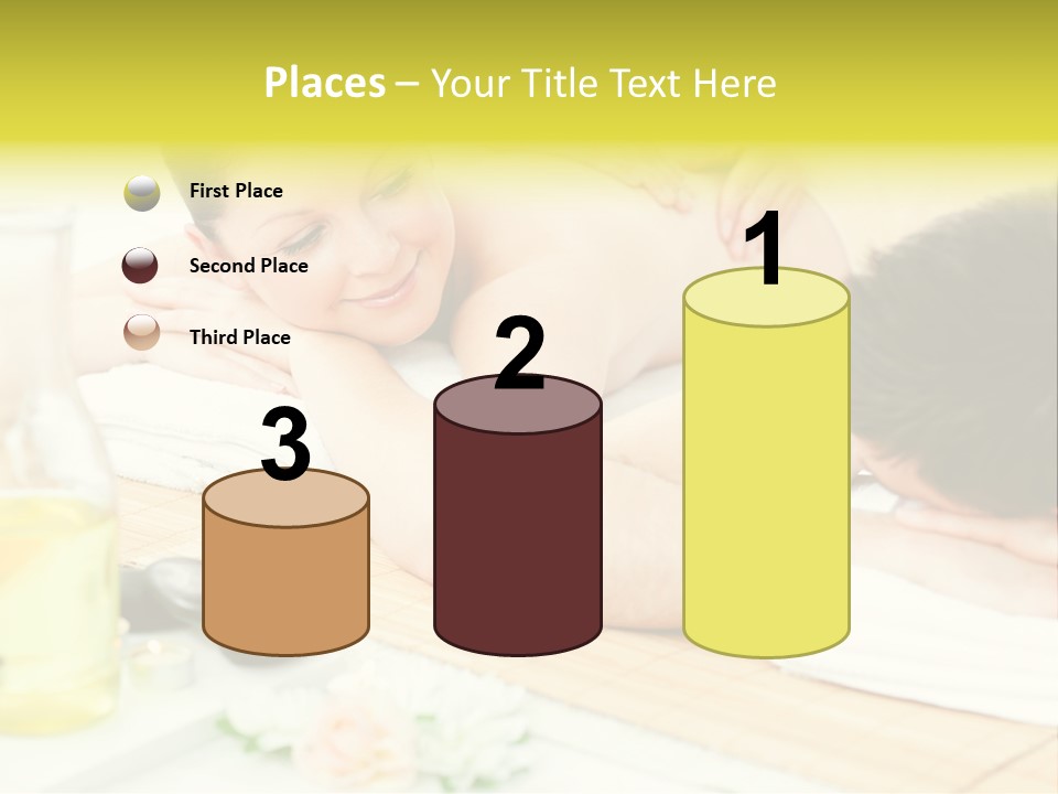 Lifestyle Girlfriend Calm PowerPoint Template