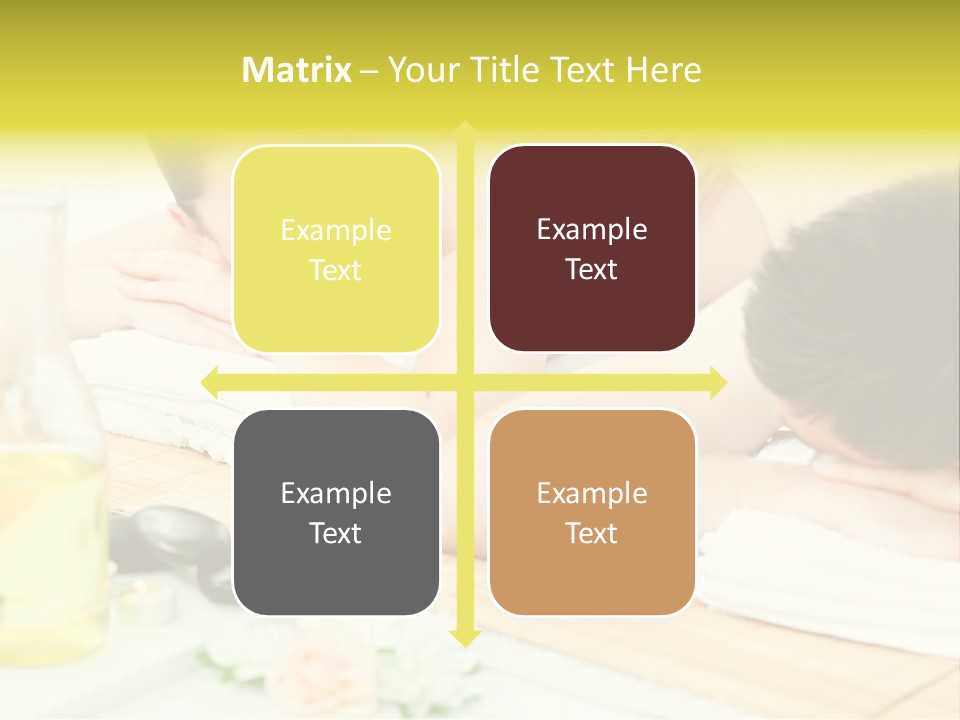 Lifestyle Girlfriend Calm PowerPoint Template