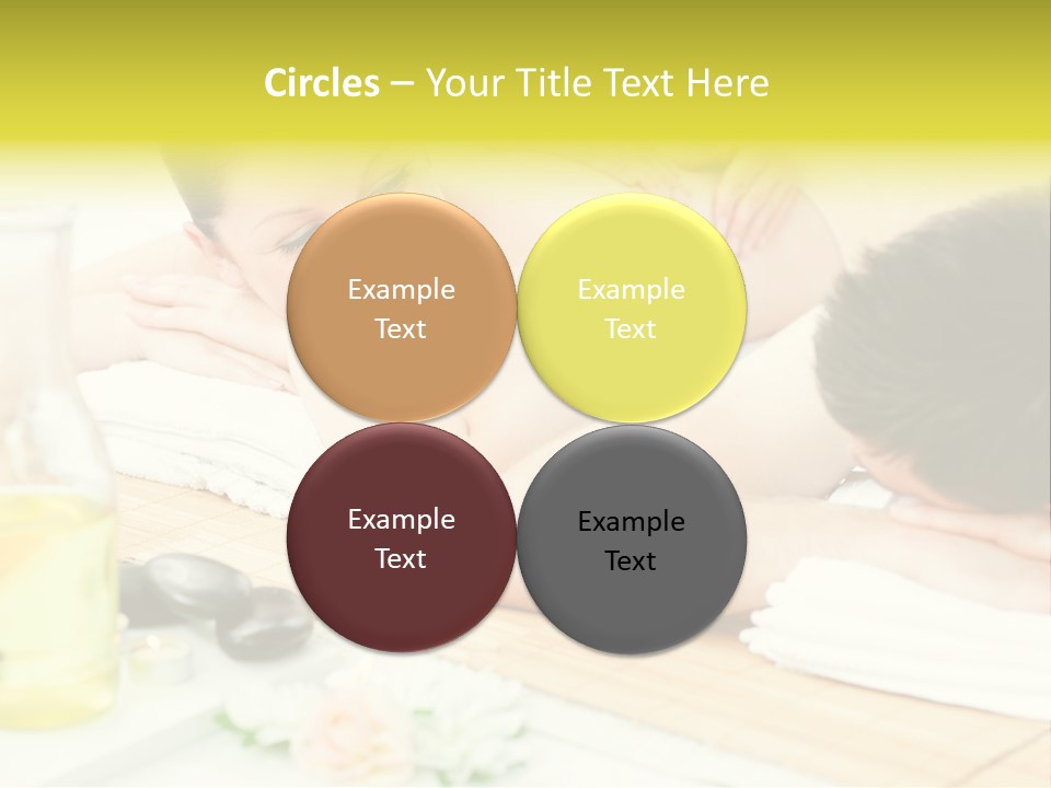 Lifestyle Girlfriend Calm PowerPoint Template