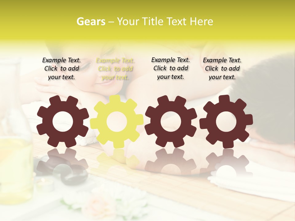 Lifestyle Girlfriend Calm PowerPoint Template