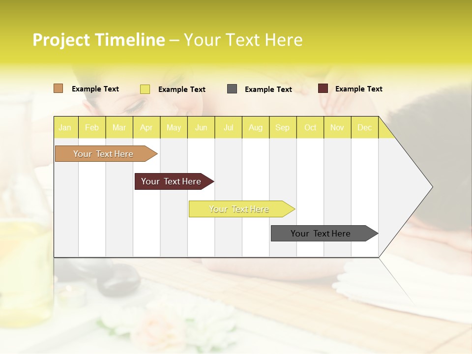 Lifestyle Girlfriend Calm PowerPoint Template