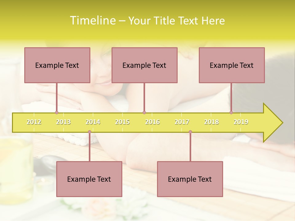 Lifestyle Girlfriend Calm PowerPoint Template