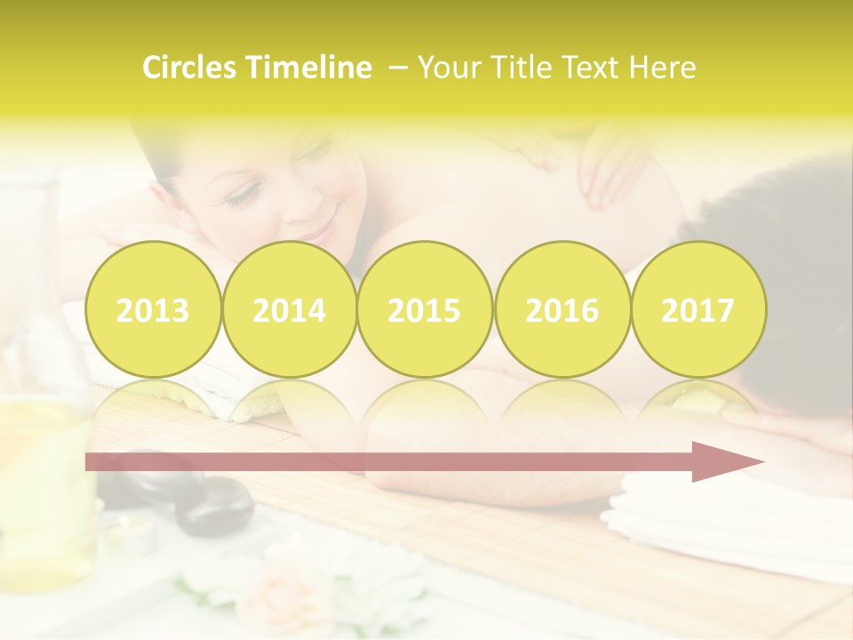 Lifestyle Girlfriend Calm PowerPoint Template