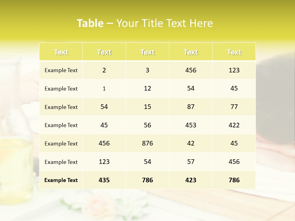 Lifestyle Girlfriend Calm PowerPoint Template