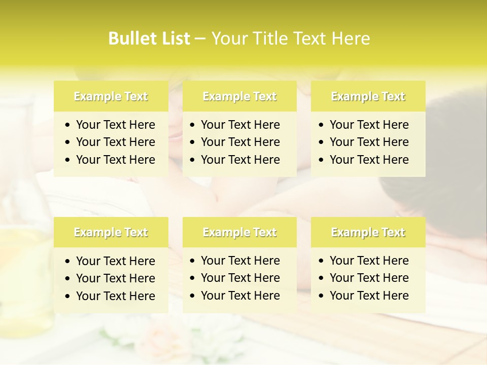 Lifestyle Girlfriend Calm PowerPoint Template