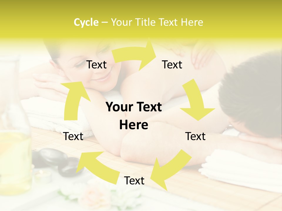 Lifestyle Girlfriend Calm PowerPoint Template