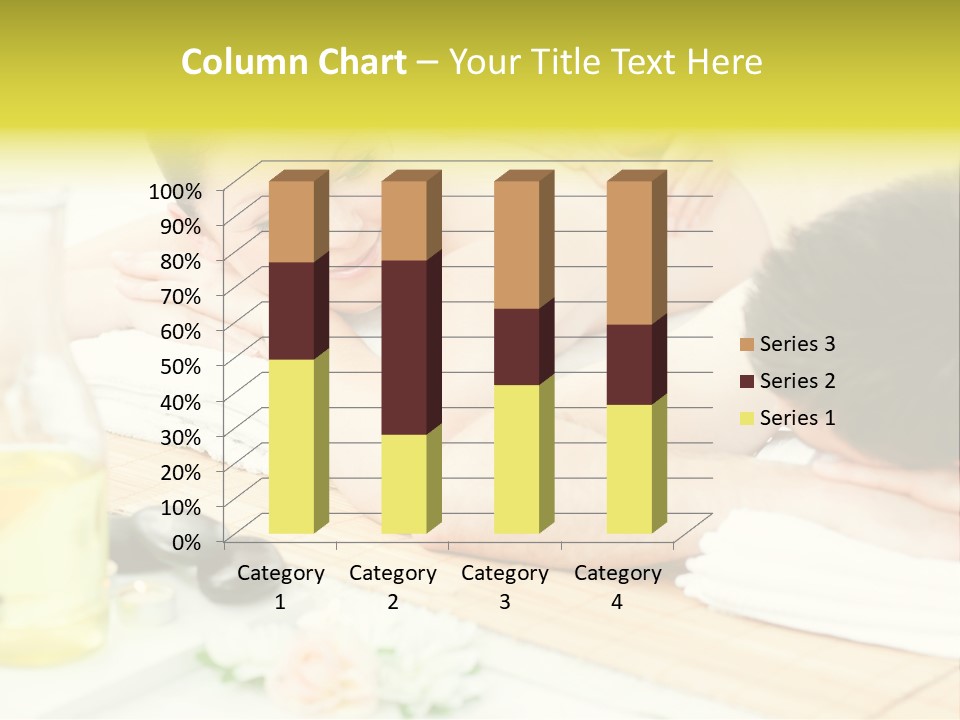 Lifestyle Girlfriend Calm PowerPoint Template