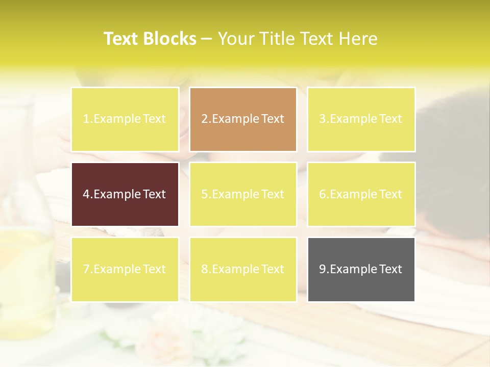 Lifestyle Girlfriend Calm PowerPoint Template