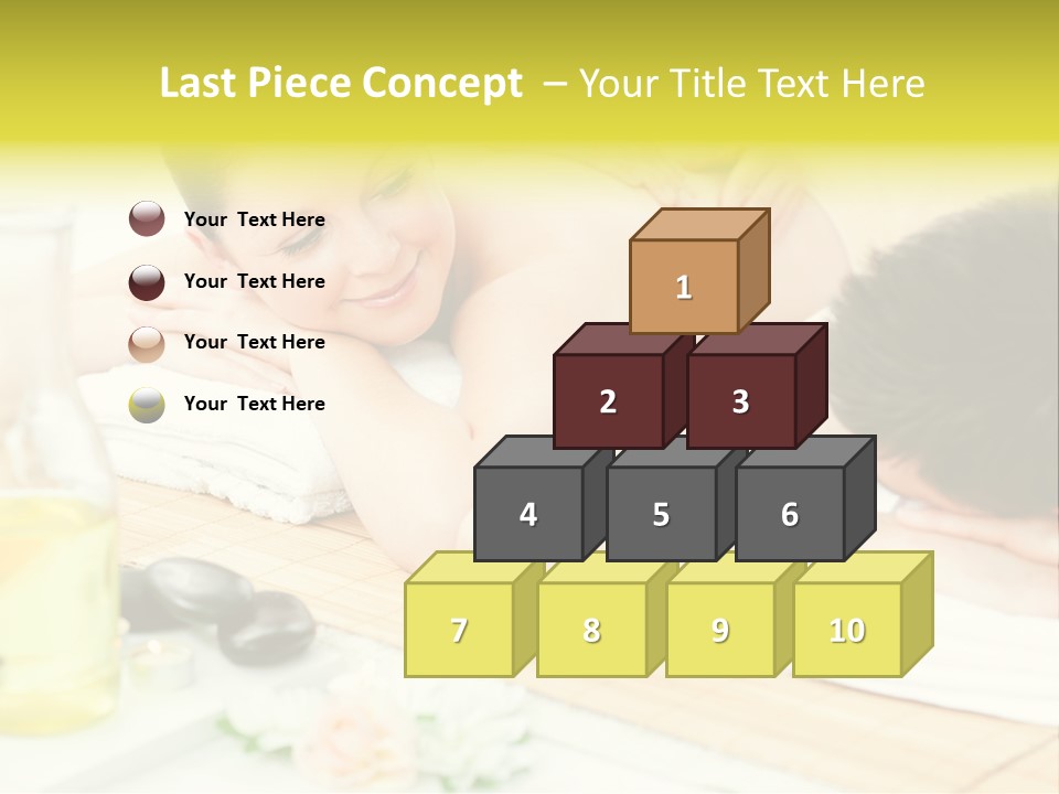 Lifestyle Girlfriend Calm PowerPoint Template