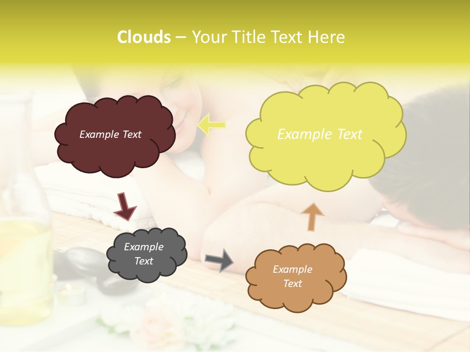 Lifestyle Girlfriend Calm PowerPoint Template