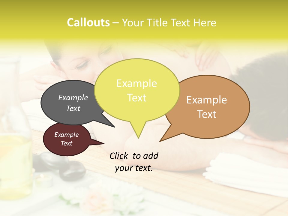 Lifestyle Girlfriend Calm PowerPoint Template