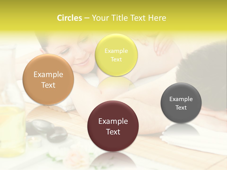 Lifestyle Girlfriend Calm PowerPoint Template