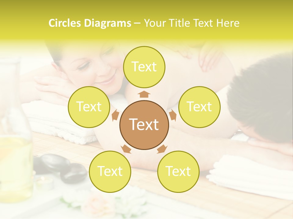 Lifestyle Girlfriend Calm PowerPoint Template