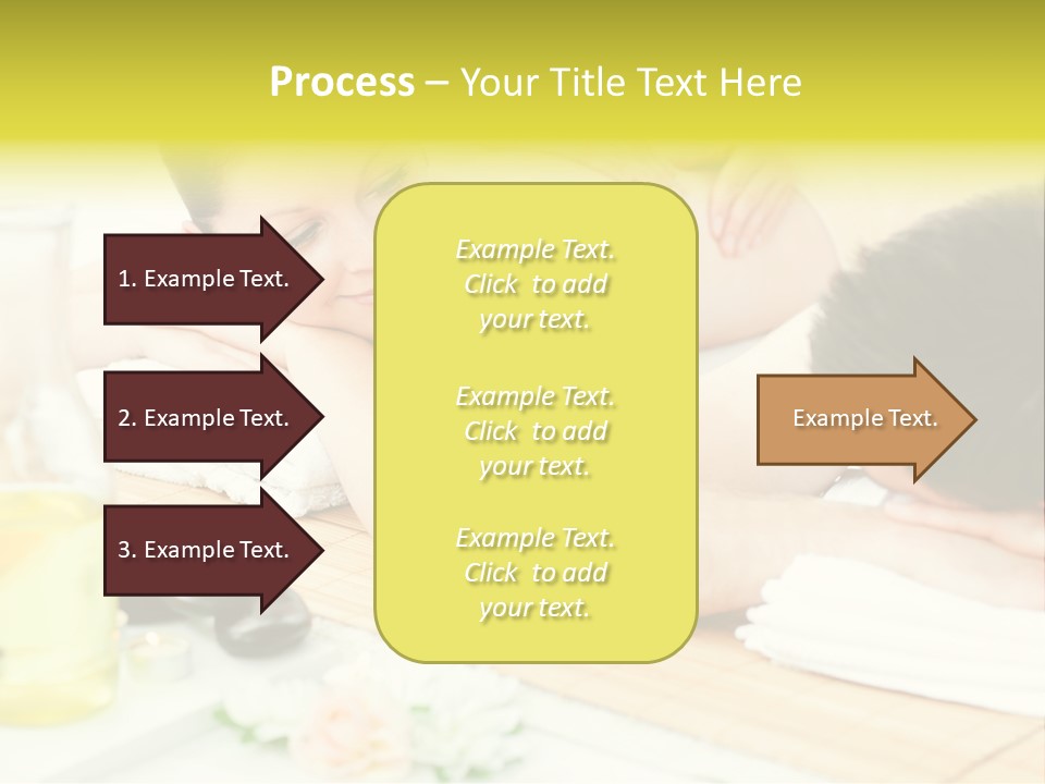 Lifestyle Girlfriend Calm PowerPoint Template