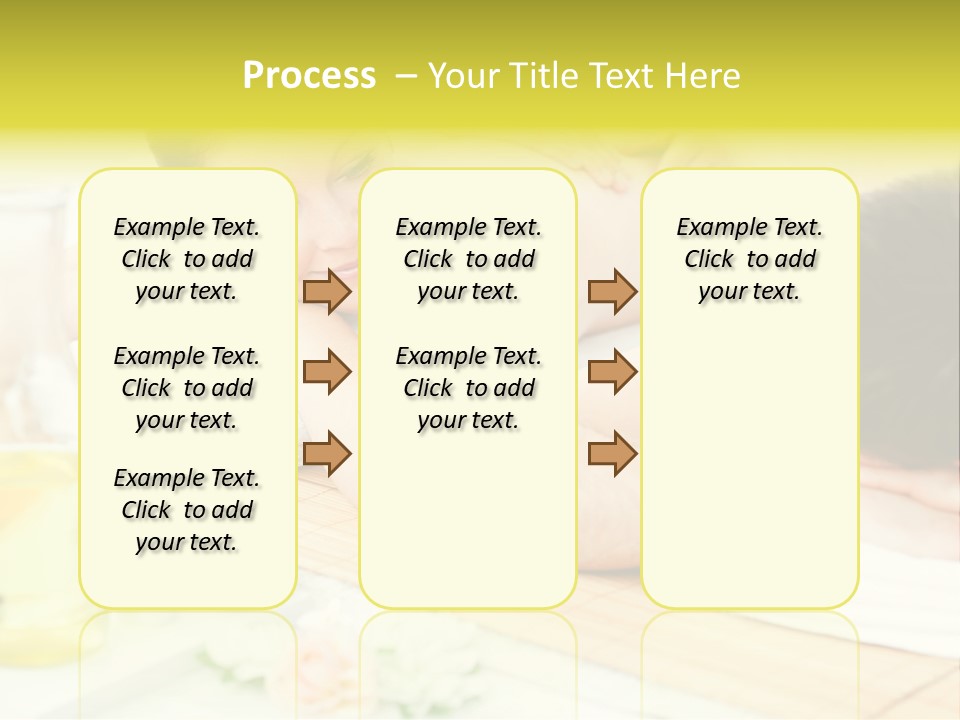 Lifestyle Girlfriend Calm PowerPoint Template