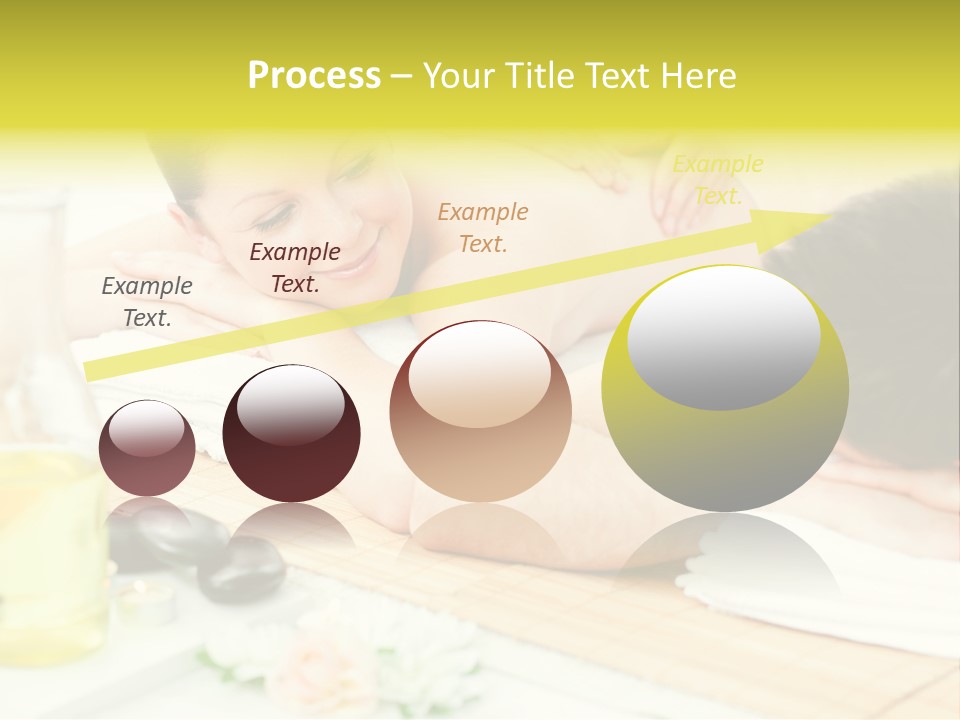 Lifestyle Girlfriend Calm PowerPoint Template