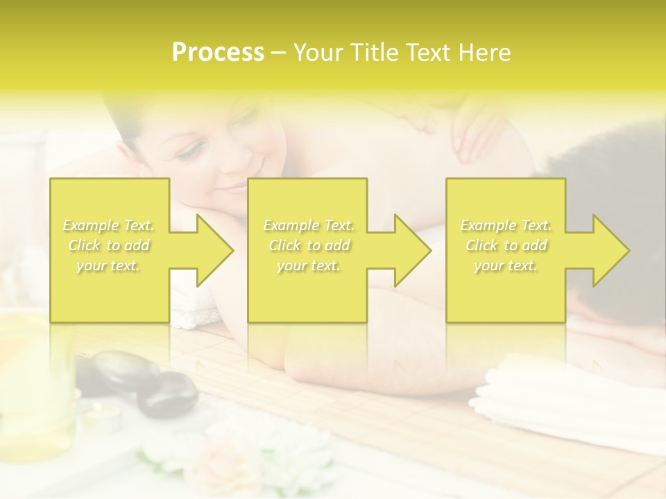 Lifestyle Girlfriend Calm PowerPoint Template