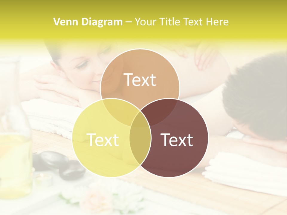 Lifestyle Girlfriend Calm PowerPoint Template