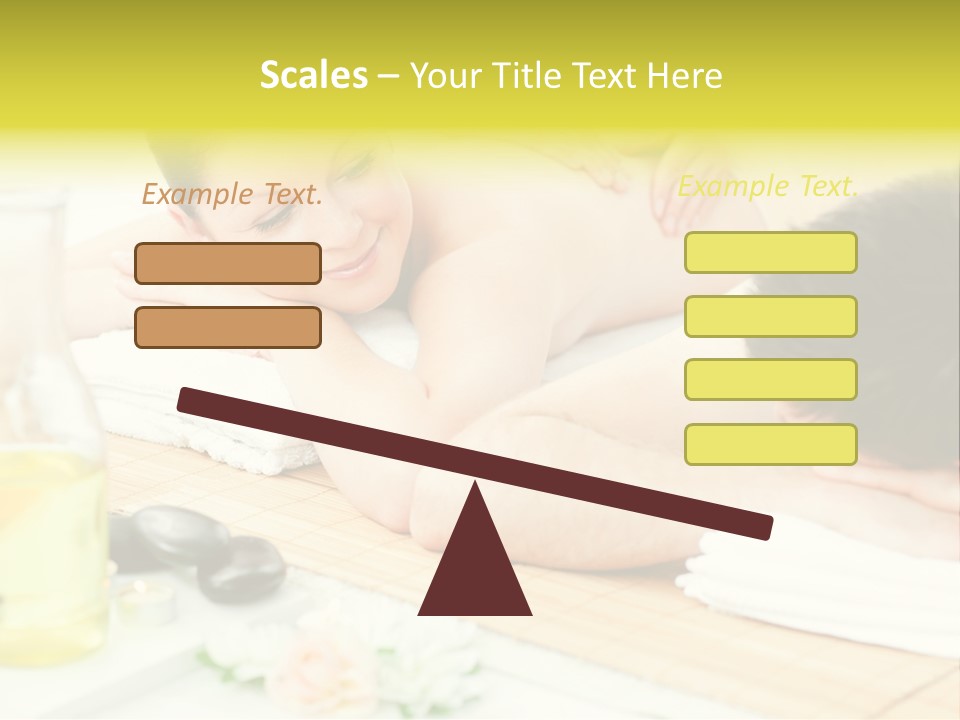 Lifestyle Girlfriend Calm PowerPoint Template