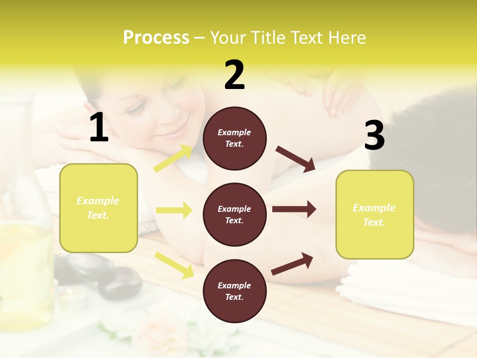 Lifestyle Girlfriend Calm PowerPoint Template